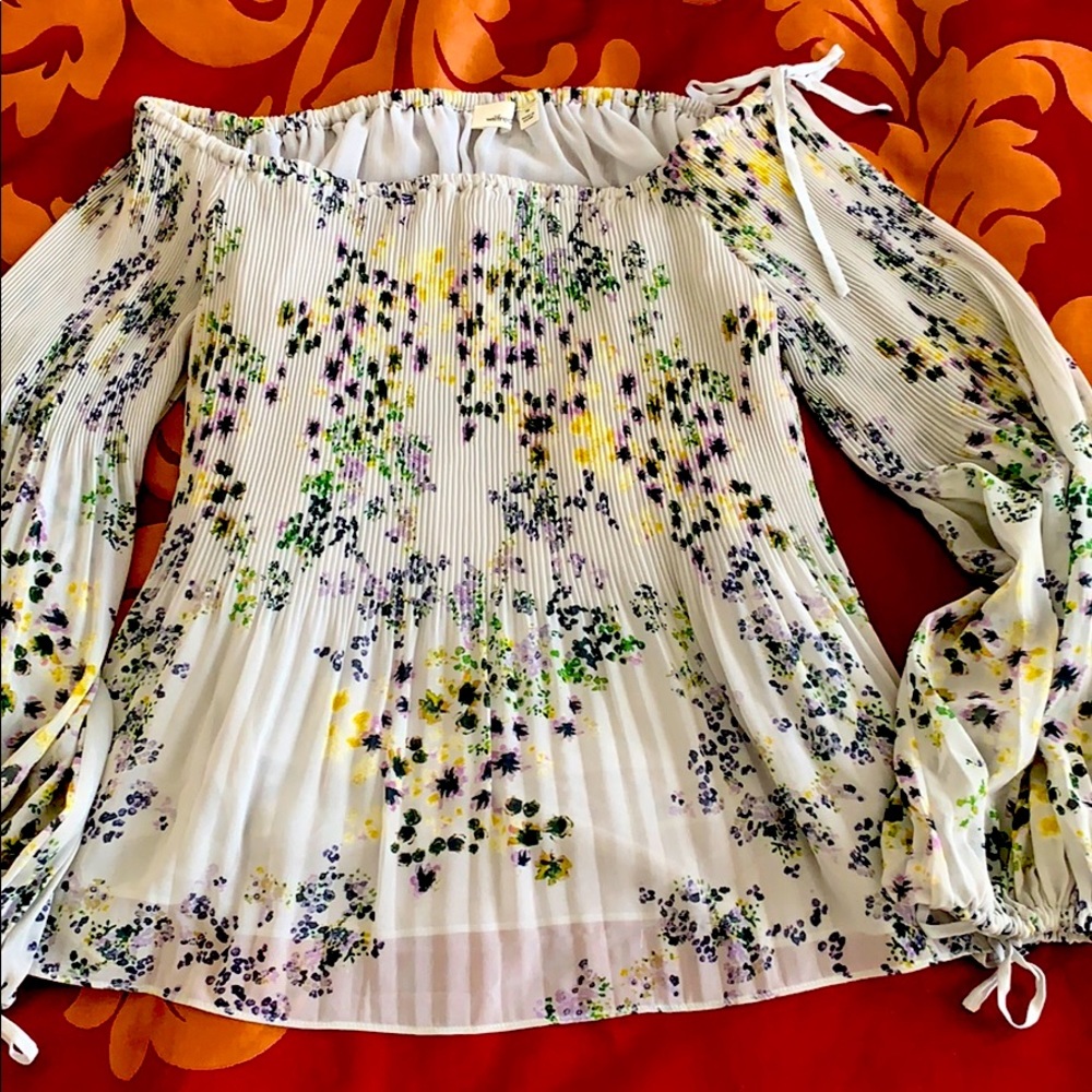 Wilfred lilac grey blouse